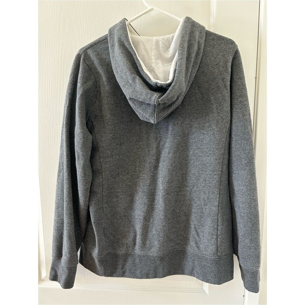 North Face Women's Gray Sweatshirt Hoodie in Size M Athleisure Streetwear - Picture 3 of 5